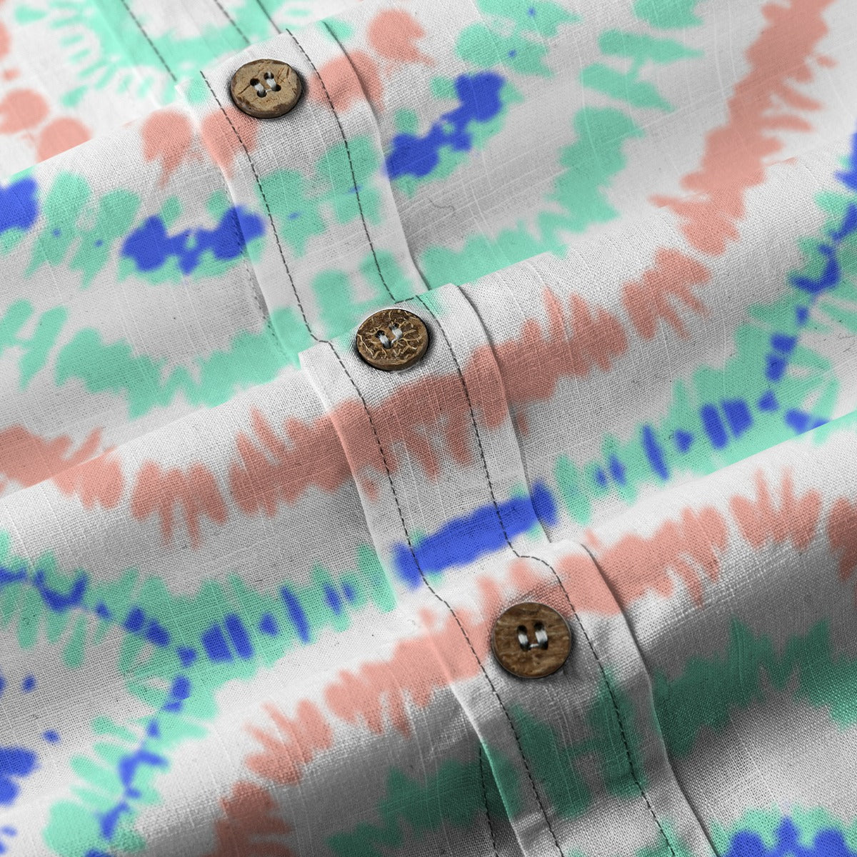 Sixty Eight 93 Logo Black DreamSpace Cotton Button Up Shirt