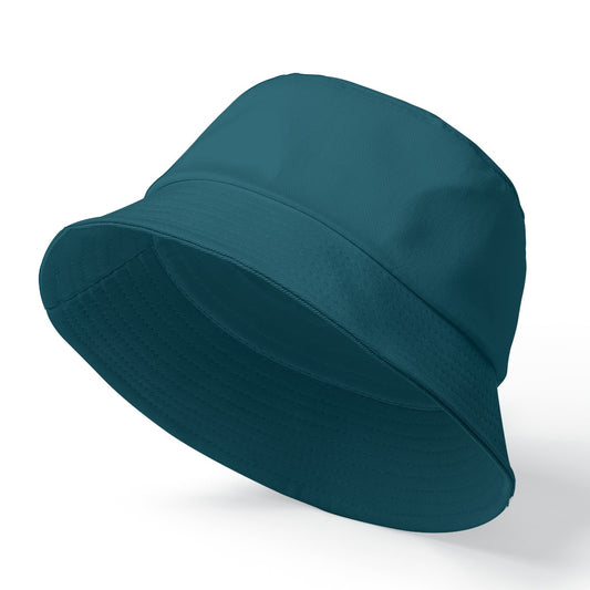 Sixty Eight 93 Logo White Dark Teal Bucket Hat