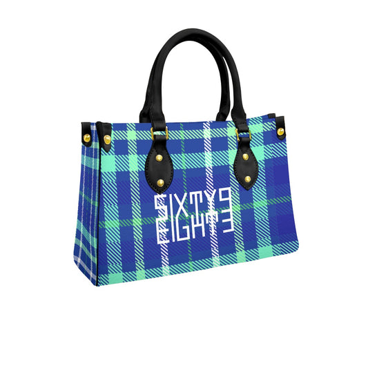Sixty Eight 93 Logo White Women's Tote Bag With Black Handle #14