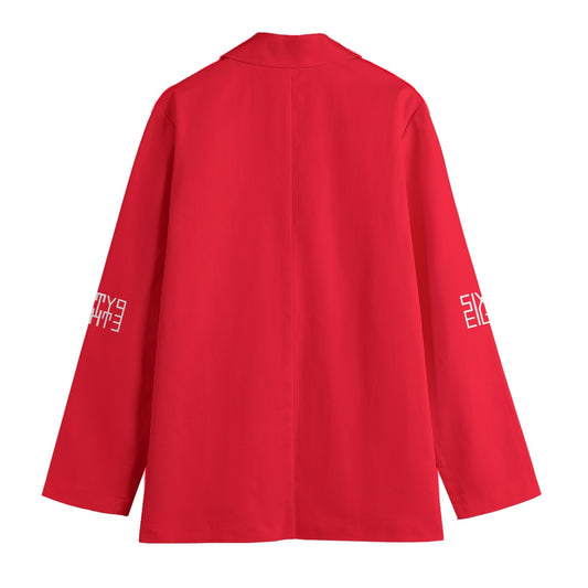 Sixty Eight 93 Red Women's Leisure Blazer