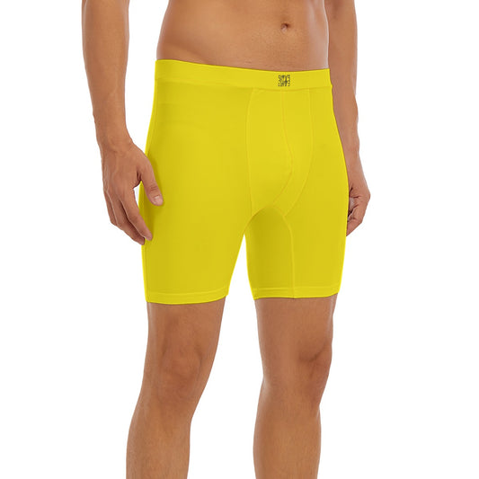 Sixty Eight 93 Logo Black Lemonade Men's Long Boxer Briefs