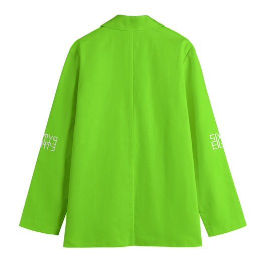 Sixty Eight 93 Lime Green Women's Leisure Blazer