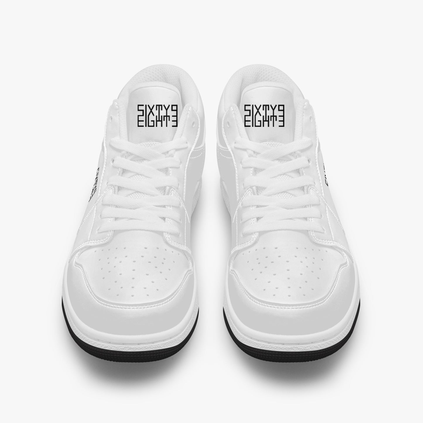 Sixty Eight 93 Logo Black White SENTLT1 Shoes