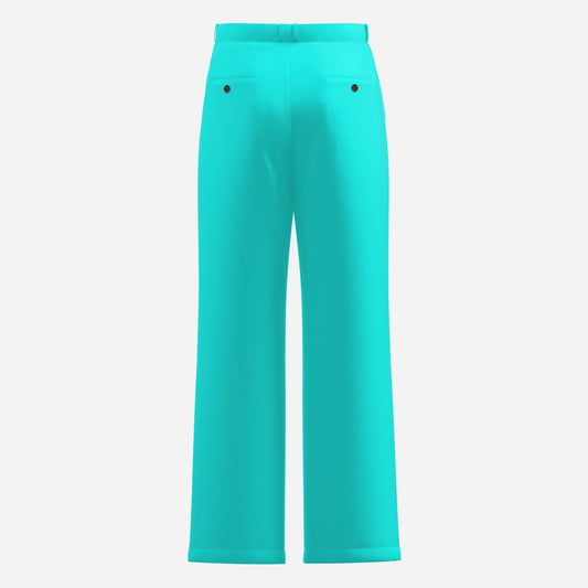 Sixty Eight 93 Men's Aqua Blue Dress Pants