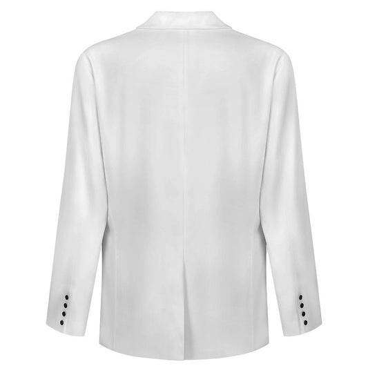 Sixty Eight 93 Men's White Notched Blazer