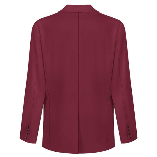 Sixty Eight 93 Antique Ruby Men's Notched Blazer