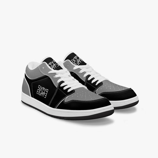 Sixty Eight 93 Logo White Black & Grey SENTLT1 Shoes