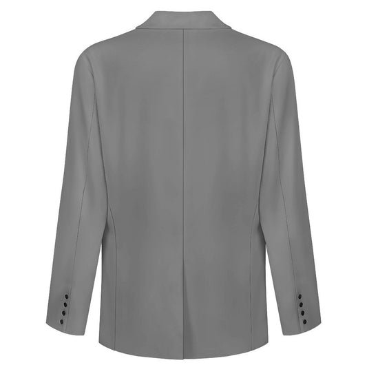 Sixty Eight 93 Men's Grey Notched Blazer