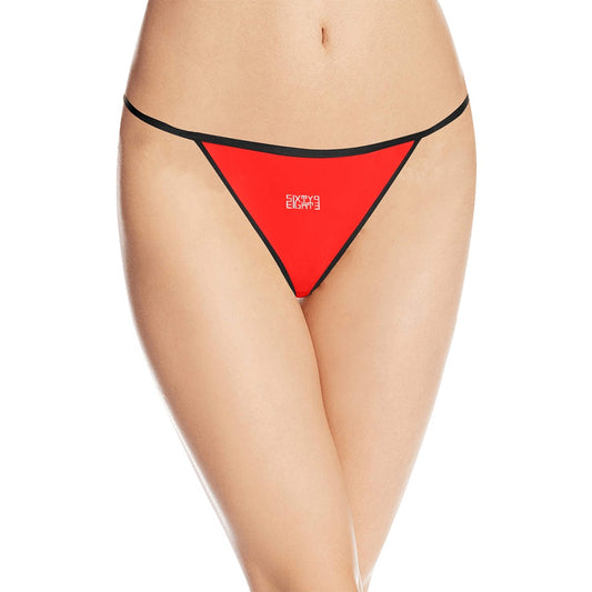 Sixty Eight 93 Logo White Women's G-String Panties