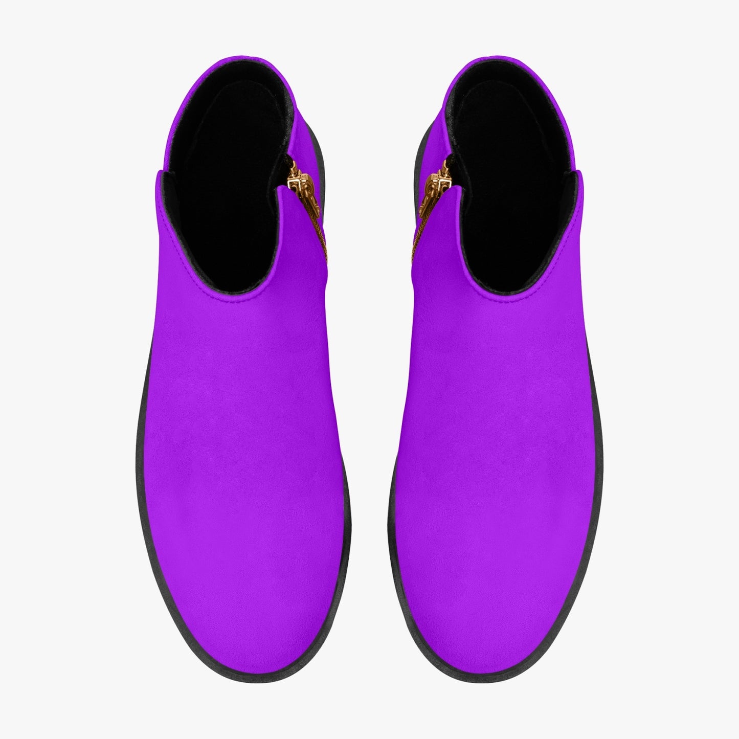 Sixty Eight 93 Logo White Grape Suede Zipper Boots