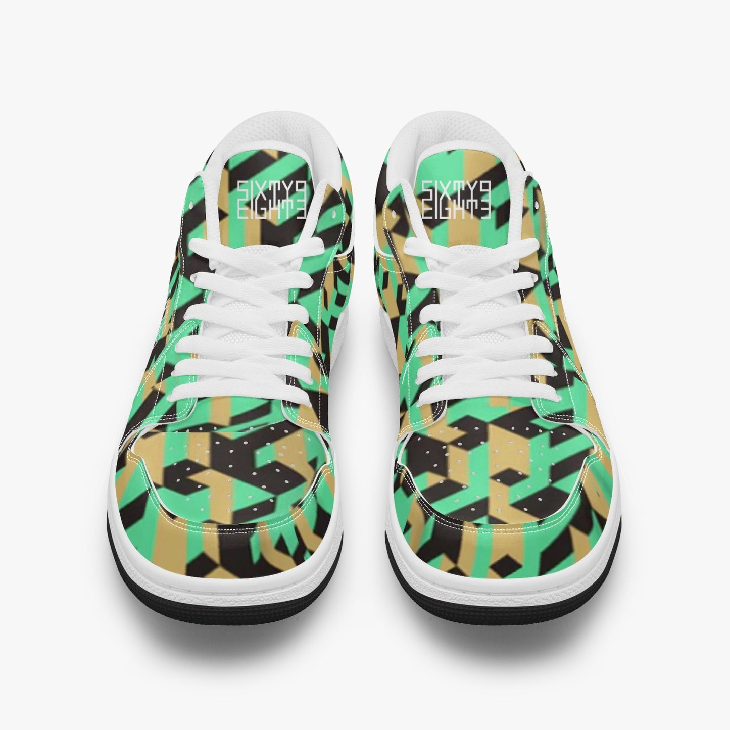 Sixty Eight 93 Logo White LJ15 SENTLT1 Shoes