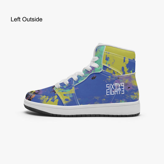 Sixty Eight 93 Logo White Fusion #1 Kids High-Top Shoes