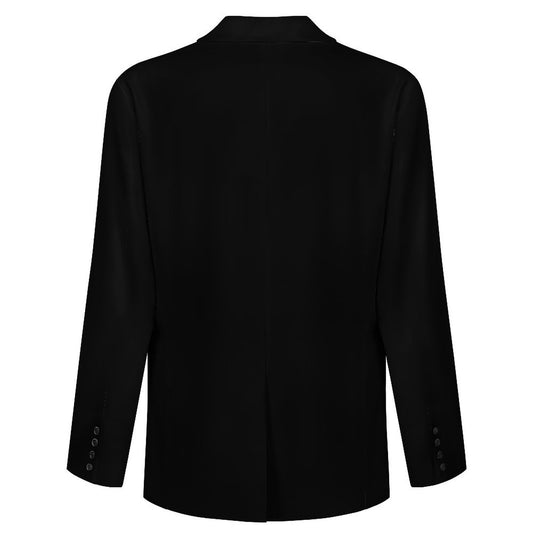 Sixty Eight 93 Men's Black Notched Blazer