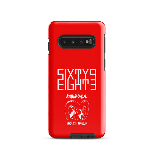 Sixty Eight 93 Logo White Aries Only Tough Samsung Case