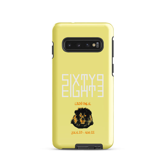 Sixty Eight 93 Logo White Leos Only Tough Samsung Case