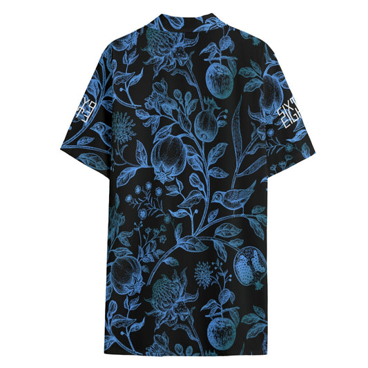 Sixty Eight 93 Logo White Men's Hawaiian Button Up Shirt #11