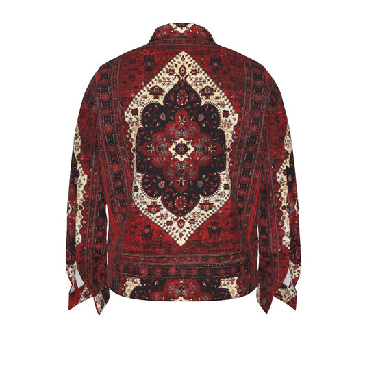 Sixty Eight 93 Logo White & Black Unisex Lapel Jacket #3