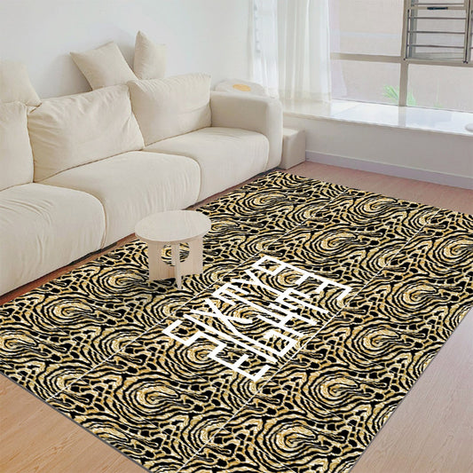 Sixty Eight 93 Logo White Foldable Rectangular Thickened Floor Mat #6