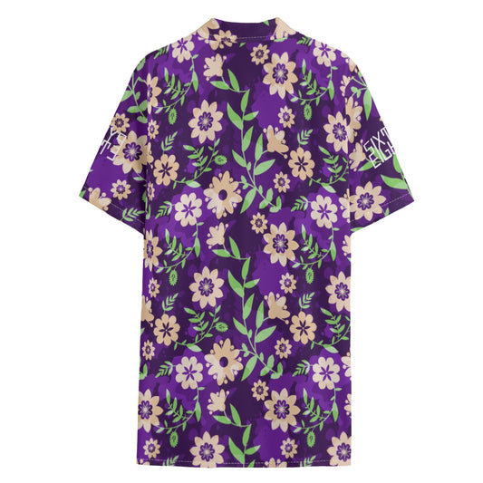 Sixty Eight 93 Logo White Men's Hawaiian Button Up Shirt #4