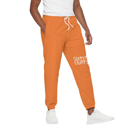 Sixty Eight 93 Logo White Netherland Orange Unisex Joggers