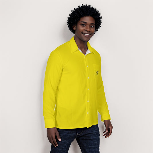 Sixty Eight 93 Logo Black Lemonade Men's Long Sleeve Shirt