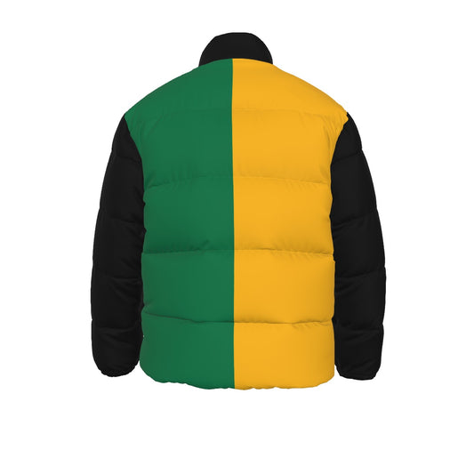 Sixty Eight 93 Logo White JAM Unisex Puffer Jacket