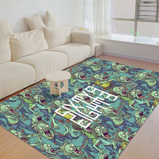 Sixty Eight 93 Logo White Foldable Rectangular Thickened Floor Mat #33