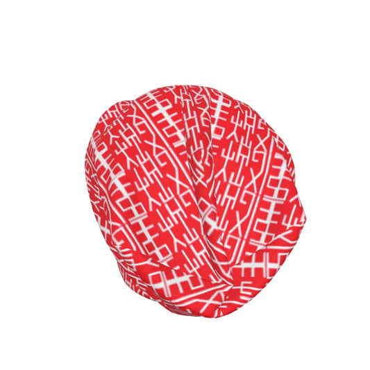 Sixty Eight 93 Infinity Logo Red Unisex Beanie Hat