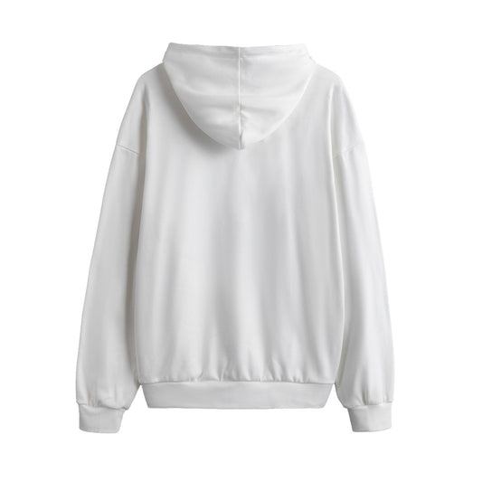 Sixty Eight 93 Logo Black White Unisex Plus Fleece Pullover Hoodie