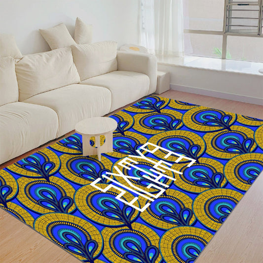 Sixty Eight 93 Logo White Foldable Rectangular Thickened Floor Mat #16