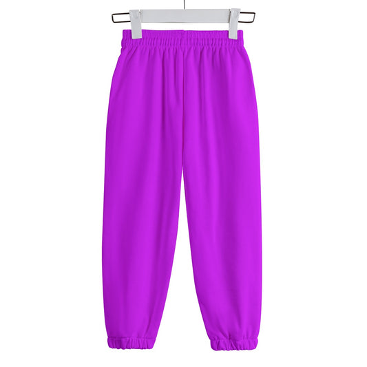 Sixty Eight 93 Logo White Grape Kid's Sweatpants