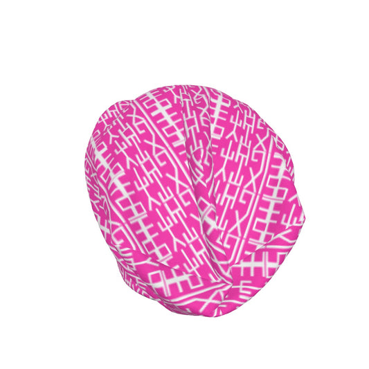 Sixty Eight 93 Infinity Logo Fuchsia Unisex Beanie Hat