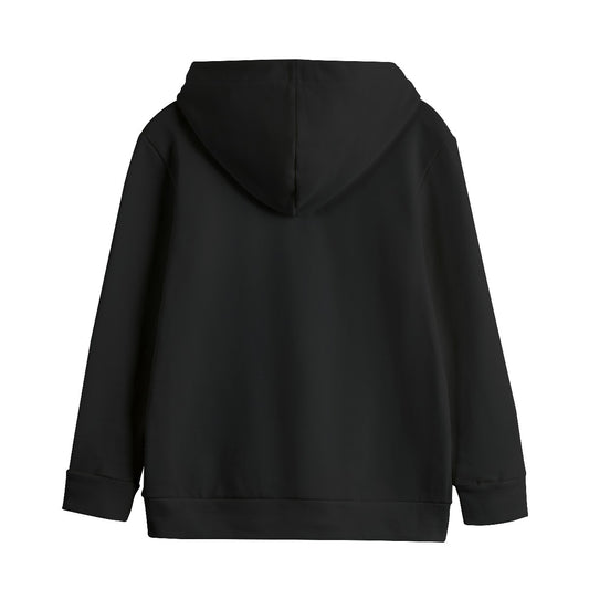 Sixty Eight 93 Logo White Black Kid's Pullover Hoodie