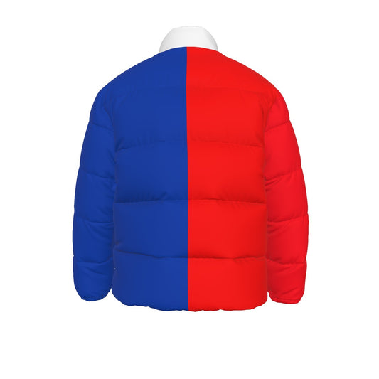 Sixty Eight 93 Logo White USA Unisex Puffer Jacket