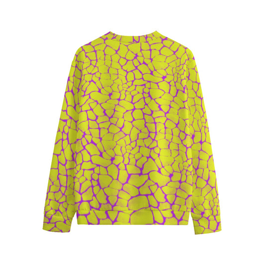 Sixty Eight 93 Logo White Boa Gold Rush Purple Unisex O-Neck Sweatshirt