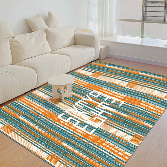 Sixty Eight 93 Logo White Foldable Rectangular Thickened Floor Mat #26