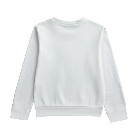 Sixty Eight 93 Logo Black White Kid's Round Neck Sweatshirt