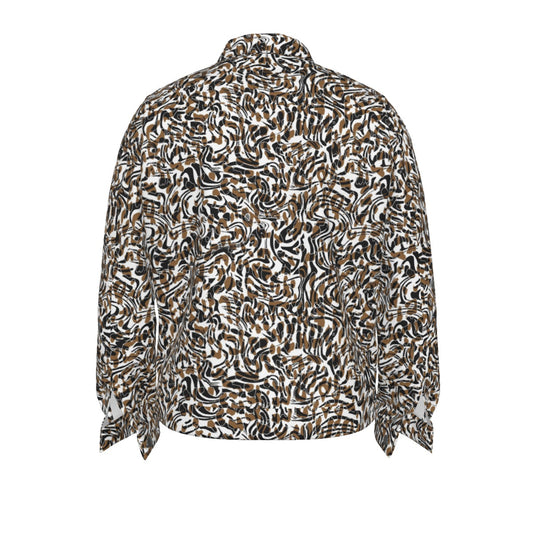 Sixty Eight 93 Logo White & Black Unisex Lapel Jacket #2