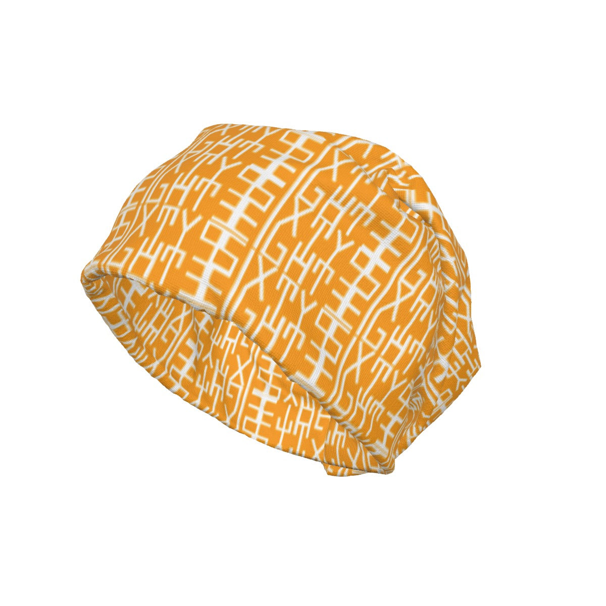 Sixty Eight 93 Infinity Logo Orange Unisex Beanie Hat