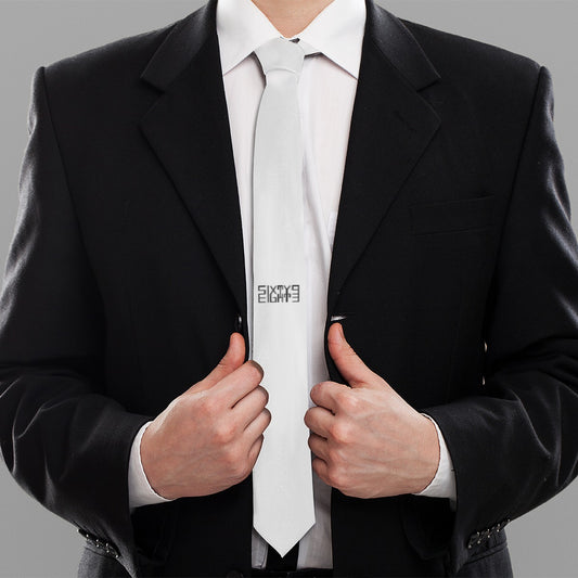 Sixty Eight 93 Logo Black White Tie #18