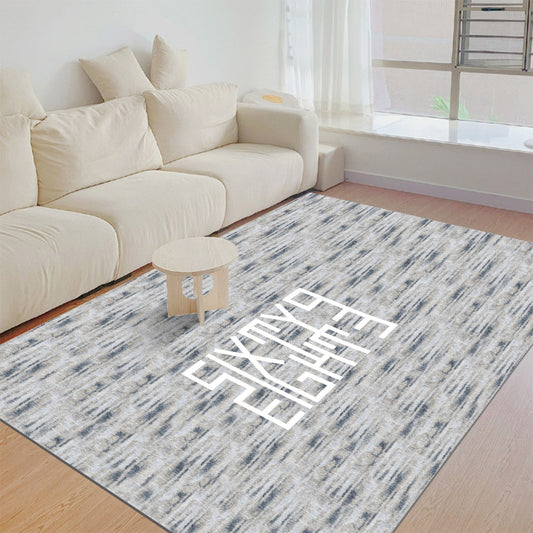 Sixty Eight 93 Logo White Foldable Rectangular Thickened Floor Mat #8
