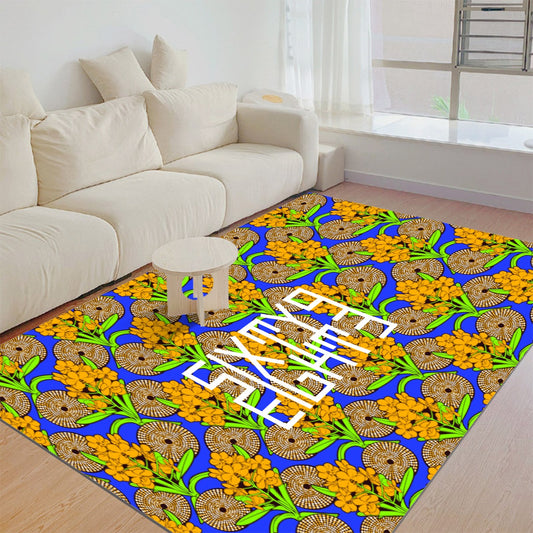 Sixty Eight 93 Logo White Foldable Rectangular Thickened Floor Mat #17