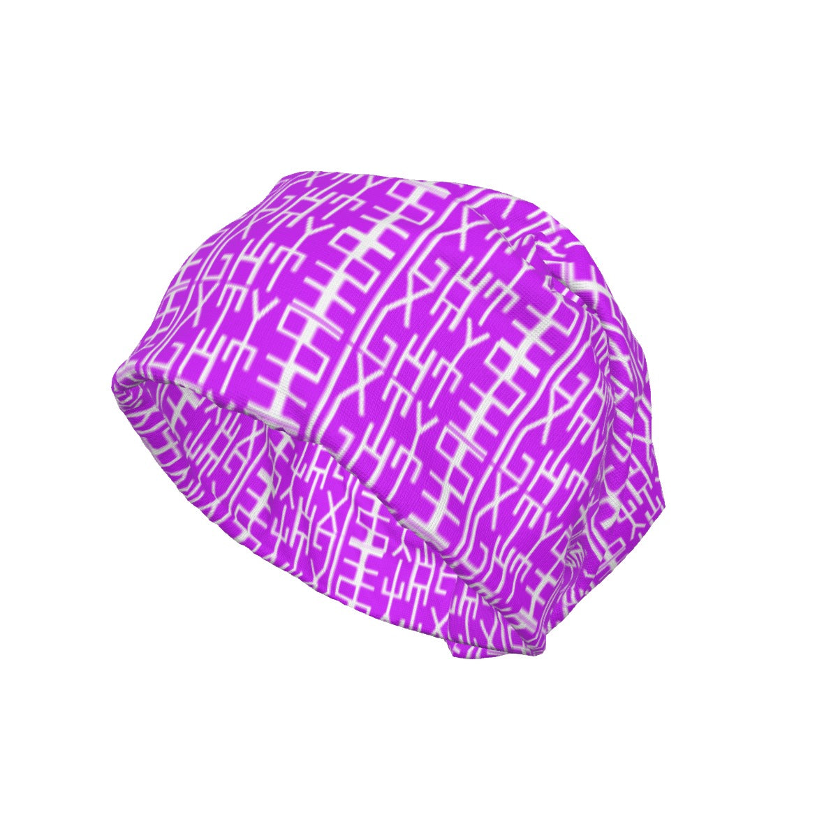 Sixty Eight 93 Infinity Logo Grape Unisex Beanie Hat