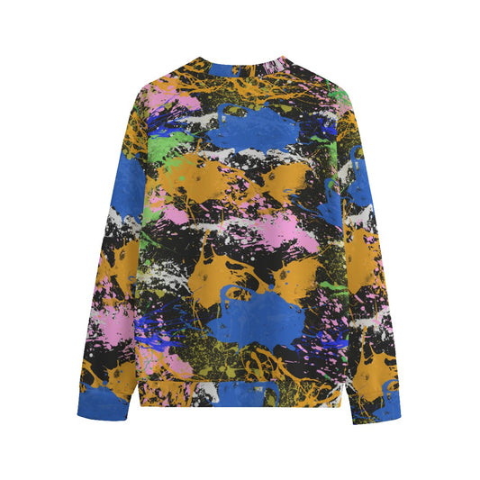 Sixty Eight 93 Logo White Splatter #2 Unisex O-Neck Sweatshirt