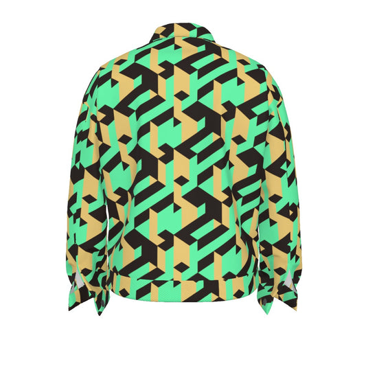 Sixty Eight 93 Logo White Unisex Lapel Jacket #15