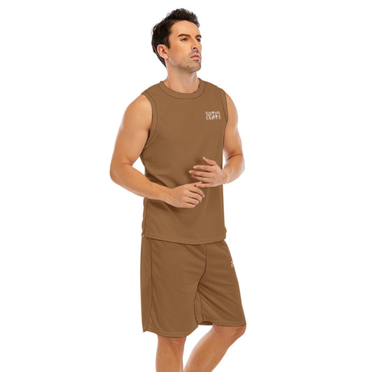 Sixty Eight 93 Logo White Chocolate Men's Basketball Set