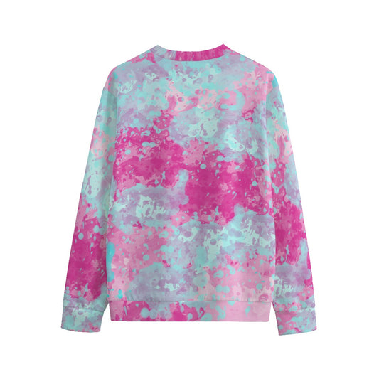 Sixty Eight 93 Logo White Blue Raspberry Unisex O-Neck Sweatshirt