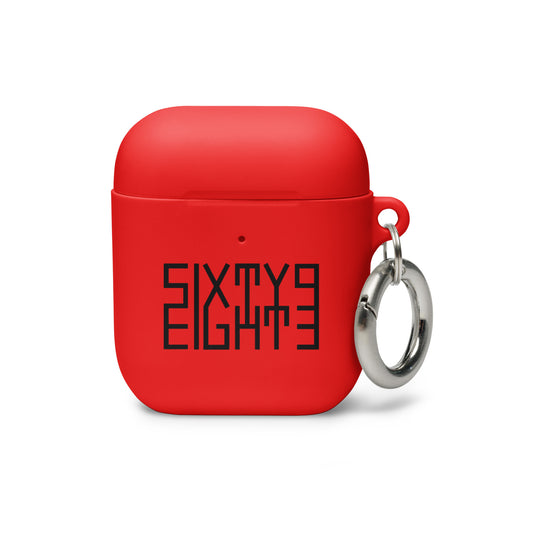 Sixty Eight 93 Logo Black AirPods Case