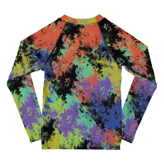 Sixty Eight 93 Logo White Fusion #1 Kids Rash Guard