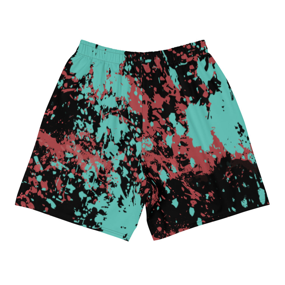 Sixty Eight 93 Logo White Splatter #6 Men's Shorts